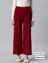 MB Plain Daily Wear Heavy Lycra Pleated Palazzo Wholesale Shop In Surat